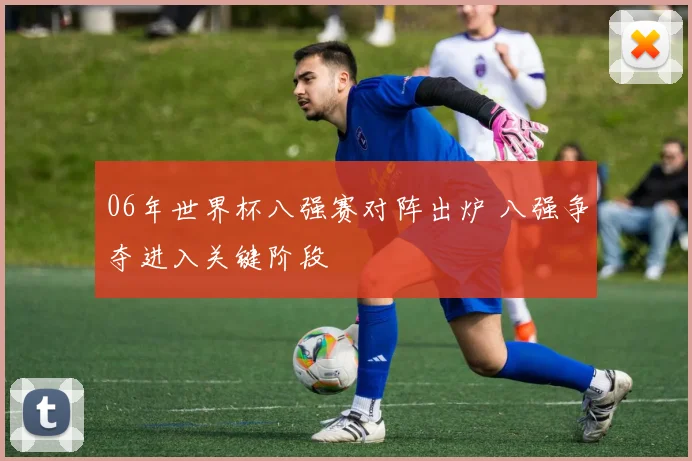 06年世界杯八强赛对阵出炉 八强争夺进入关键阶段